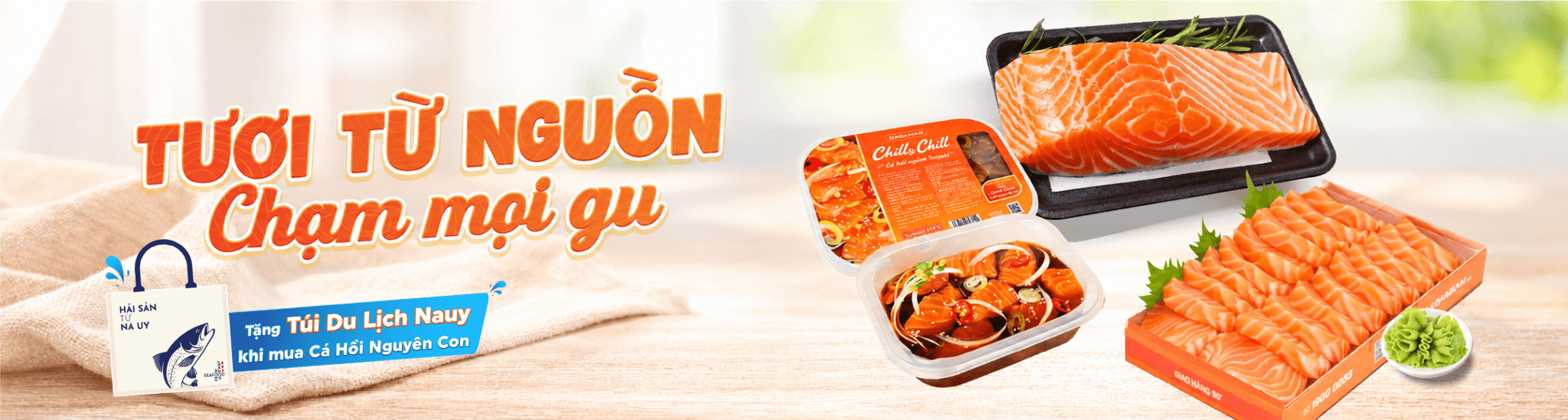 Tươi từ nguồn - Chạm mọi gu