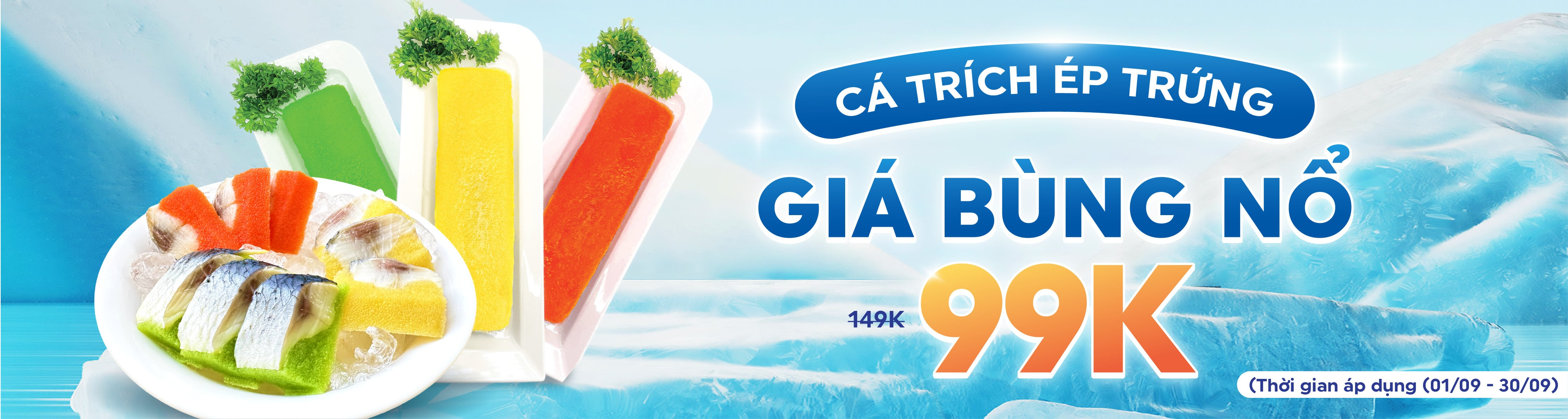 Cá trích ép trứng - Giá bùng nổ 99k