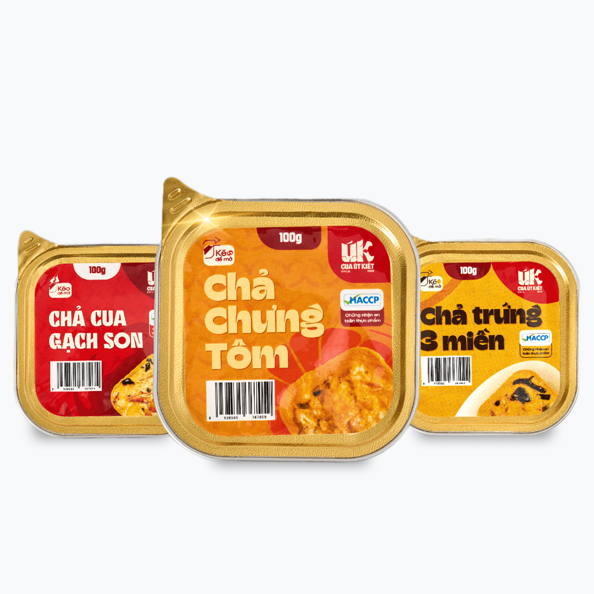 Hộp mix 3 vị Chả Chưng Ăn Liền - Hình 1